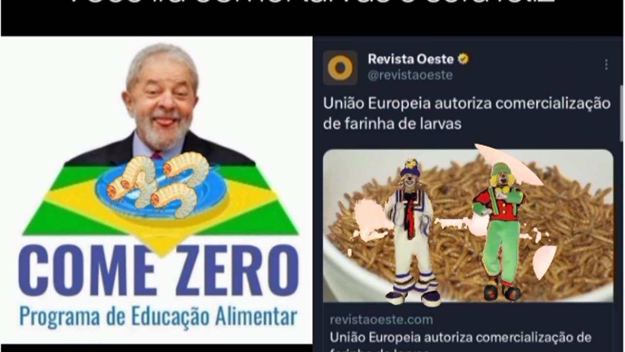 O LULALADRÃO VAI FAZER VOCÊ COMER LARVAS 😁