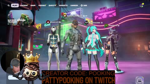 Lets get Thirsted Thursday stuff and things #queenofpoo #pattypooking #zerobuild #fortnite