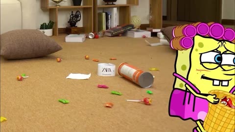 NOOO!!😱Mommy, BE CAREFUL!💥SpongeBob in REAL LIFE?!😳(Very SAD Story Animation)🎥| #Funny #SpongeBobIRL