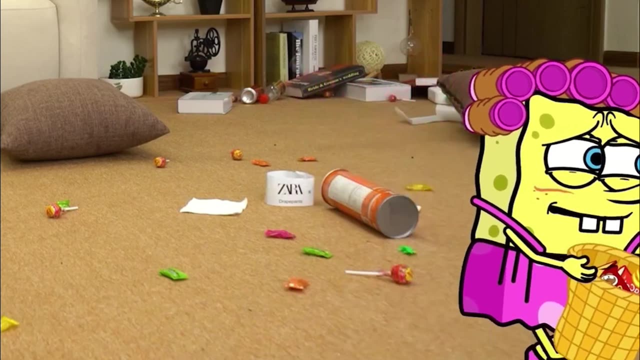 NOOO!!😱Mommy, BE CAREFUL!💥SpongeBob in REAL LIFE?!😳(Very SAD Story Animation)🎥| #Funny #SpongeBobIRL