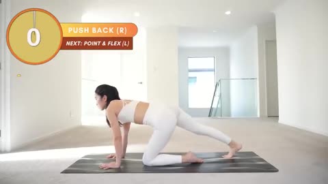 You only need 4 yoga poses to✨Slim Calves✨(The best leg slimming stretches) 