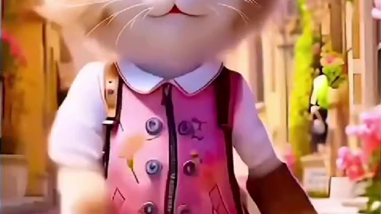 Cute cat dancing video