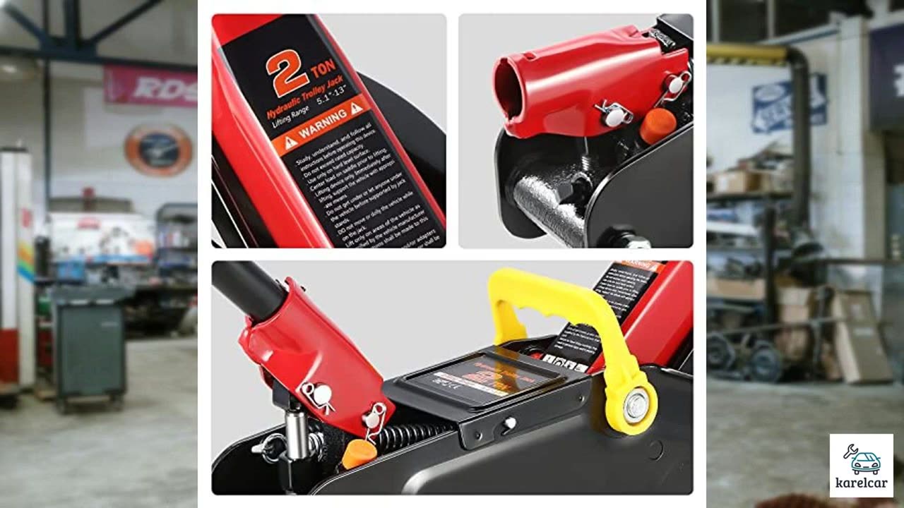 DNA MOTORING TOOLS-00234 Low Profile Hydraulic Tro