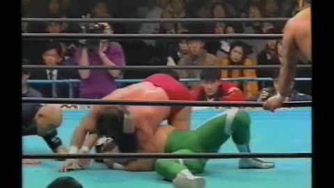 (1993.01.30) Mitsuharu Misawa & Toshiaki Kawada vs Steve Williams & Terry Gordy - AJPW