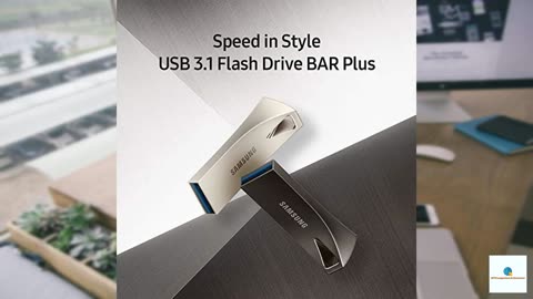 SAMSUNG BAR Plus 256GB USB 3.1 Flash Drive