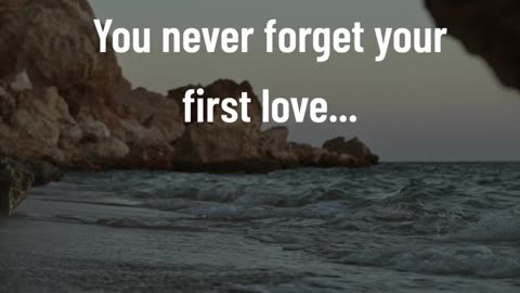 You never forget your first love...