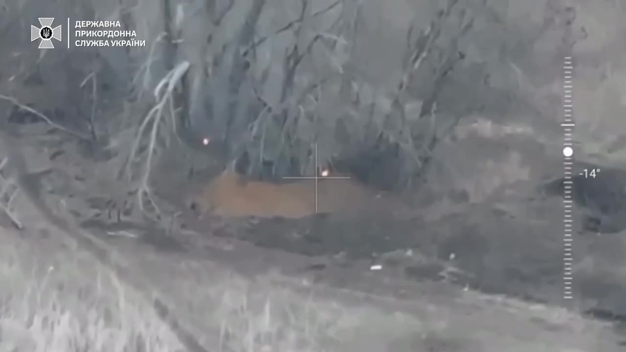 Border guards used FPV drones to destroy an enemy vehicle and hit five