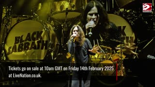 Ozzy Osbourne and Black Sabbath have announced final ever gig