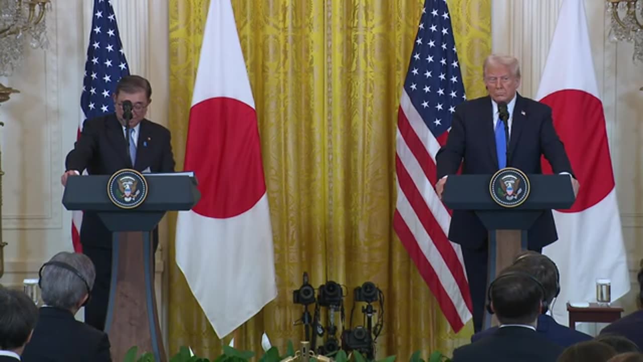 President Trump Holds a Press Conference with Prime Minister Shigeru Ishiba of Japan