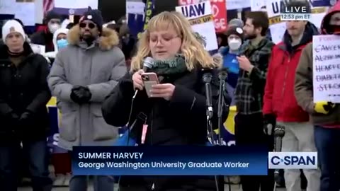 Woman has meltdown because Trump shut down her job where she studied