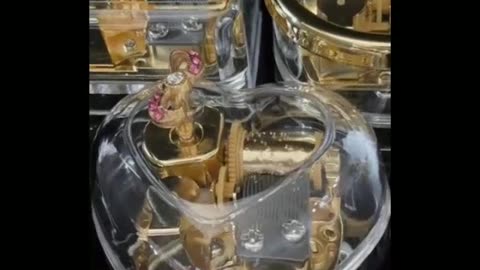 Transparent Acrylic Music Box