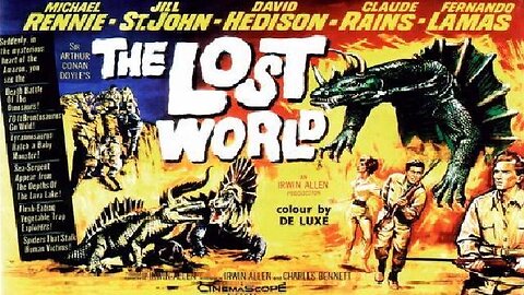 THE LOST WORLD 1960 Irwin Allen's Version of Conan Doyle's Spectacular Novel FULL MOVIE HD & W/S