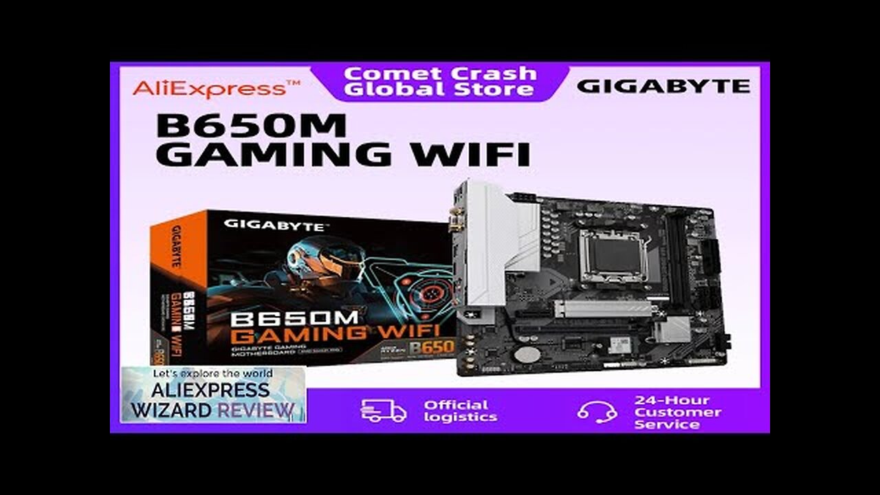 GIGABYTE B650M GAMING WIFI Motherboard AMD B650 Socket AM5 DDR5 128G M.2 Review