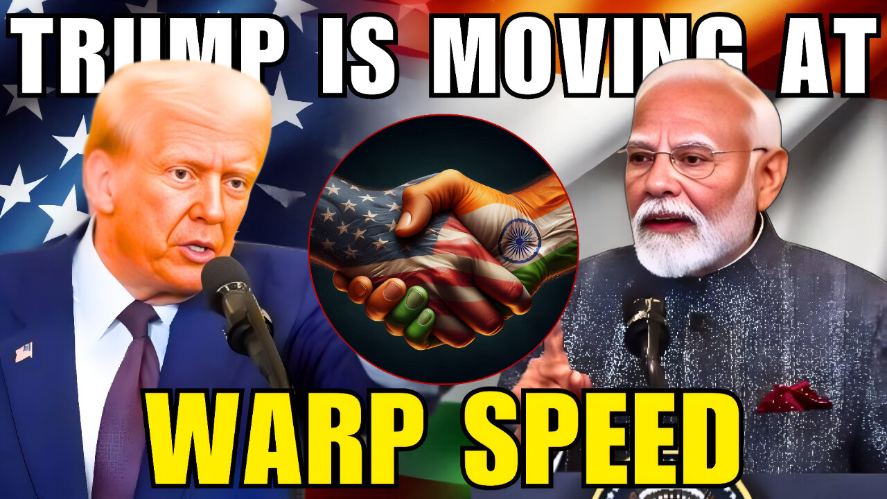 TRUMP Has America & India Relations at an All Time HIGH!