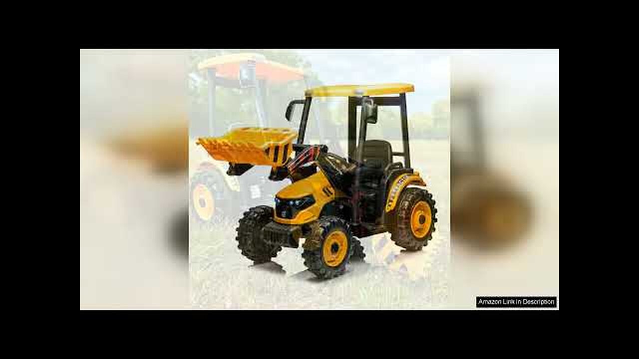 Kidsera 24V Kids Ride on Tractor with Front Loader, Ride On Excavator Review