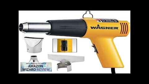 Wagner Spraytech 2417344 HT1000 Heat Gun Kit 3 Nozzles Included 2 Temp Review