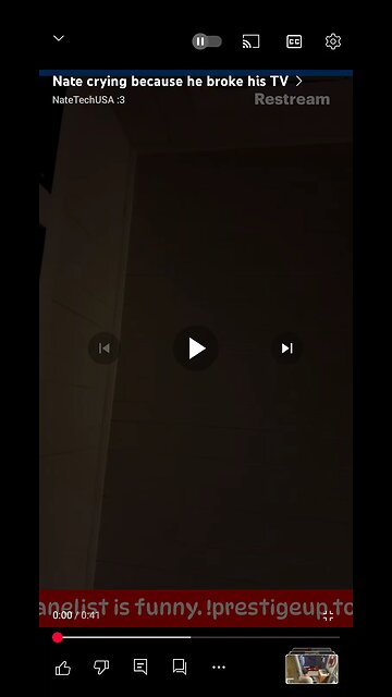 Nate broke he's tv yo 🤣🤣🤣 only he's blaming the black peeps who moved em over 6 months ago 😳🤣🤡