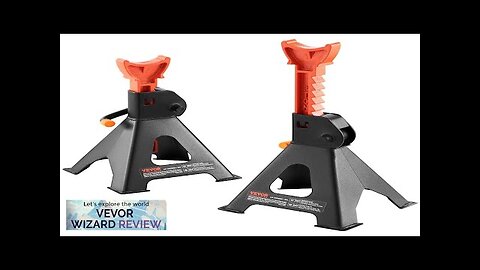 VEVOR Jack Stands 3 Ton (6000 lbs) Capacity Car Jack Stands 10.8-16.3 Review