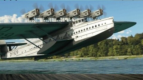 Gigantic Scale Flying Boat Dorni Erodox Faszination