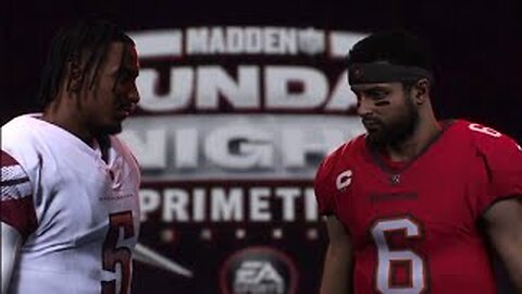 EA SPORTS MADDEN 25 WILD CARD WEEKEND WASHINGTON COMMANDERS VS TAMPA BAY BUCCANEERS!