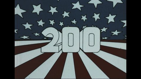 Young Filmmaker Bicentennial Grant Film: 200 (1975 Original Colored Animation)