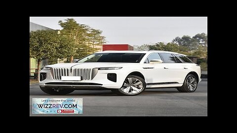 Left Hand Drive EV Vehicle HongQi E-HS9 2022 2021 Chinese New Electric Review