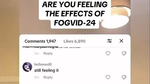 Is FOGVID-24 real or more Vax Side Effects?