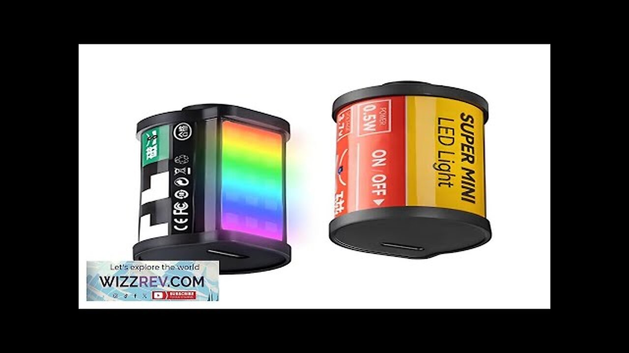 TTArtisan Mini Magnetic LED Light RGB Fill Light CRI 95+ Vlog Photography Review