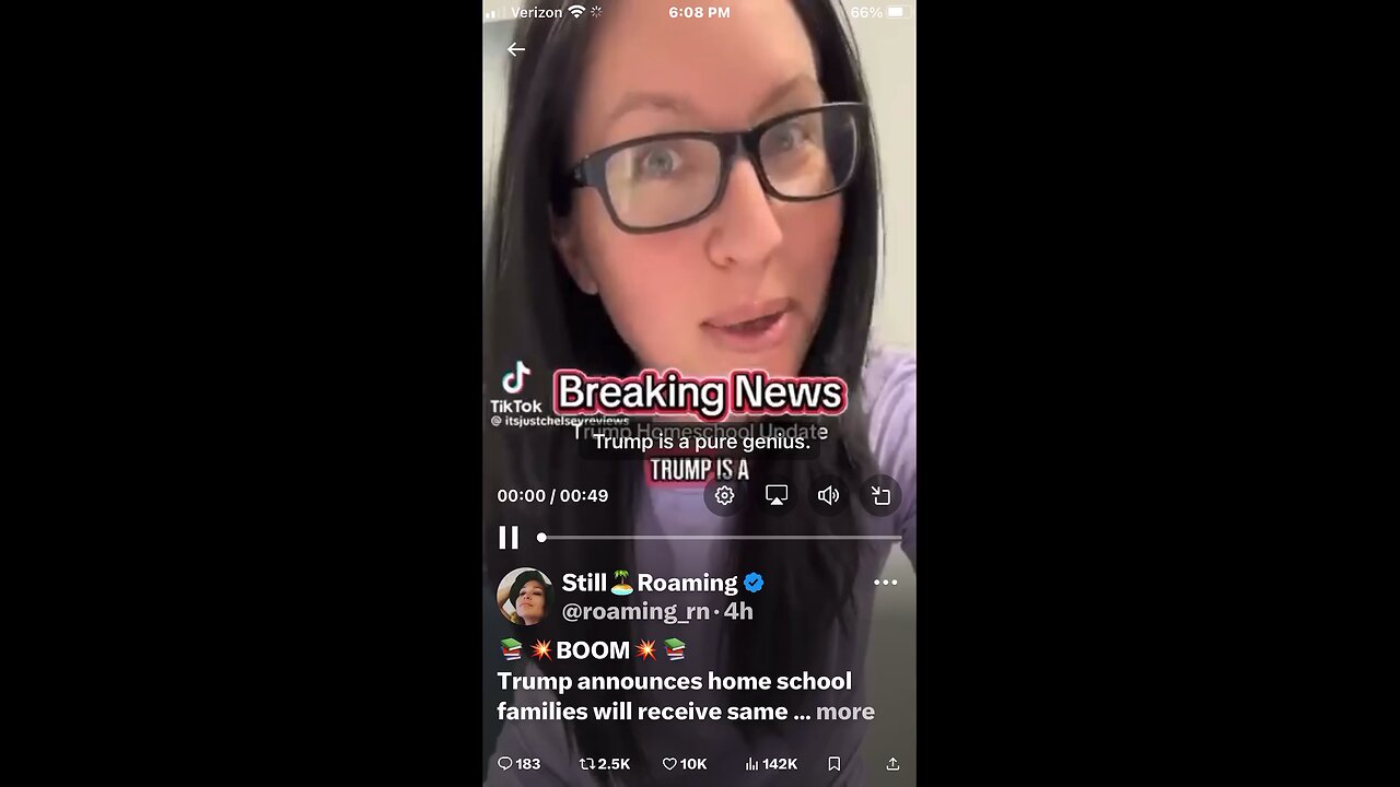 Trump on Home schooling