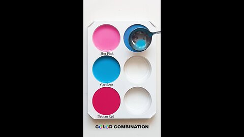 satisfying colour mixing videos