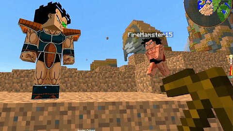 I play Minecraft Dragon Ball Z with my brother and we hate it