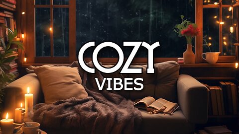 Relaxing Rain with Thunder and Wind! Cozy Sounds for Sleeping, Studying, or Relaxing