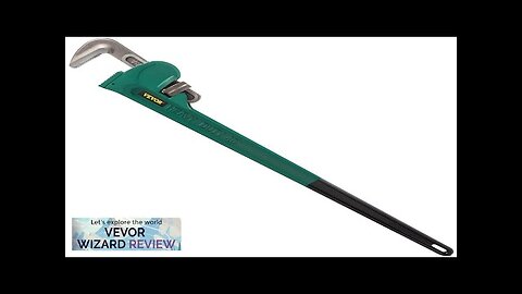 VEVOR Heavy-Duty Straight Pipe Wrench 48" Pipe Wrench High Hardness Review