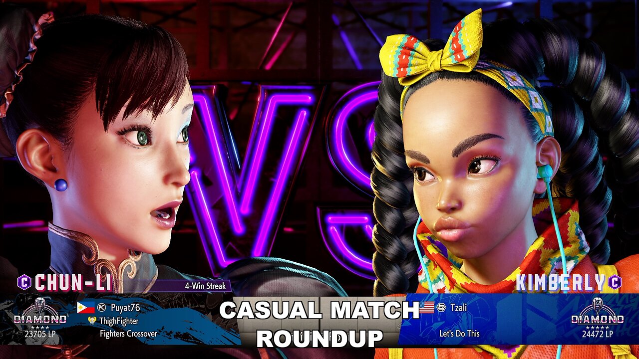 Kuya Kalbo SF6 Casual Match Roundup. Chun Li 4 star Diamond Rank [Hori Fight Stick]