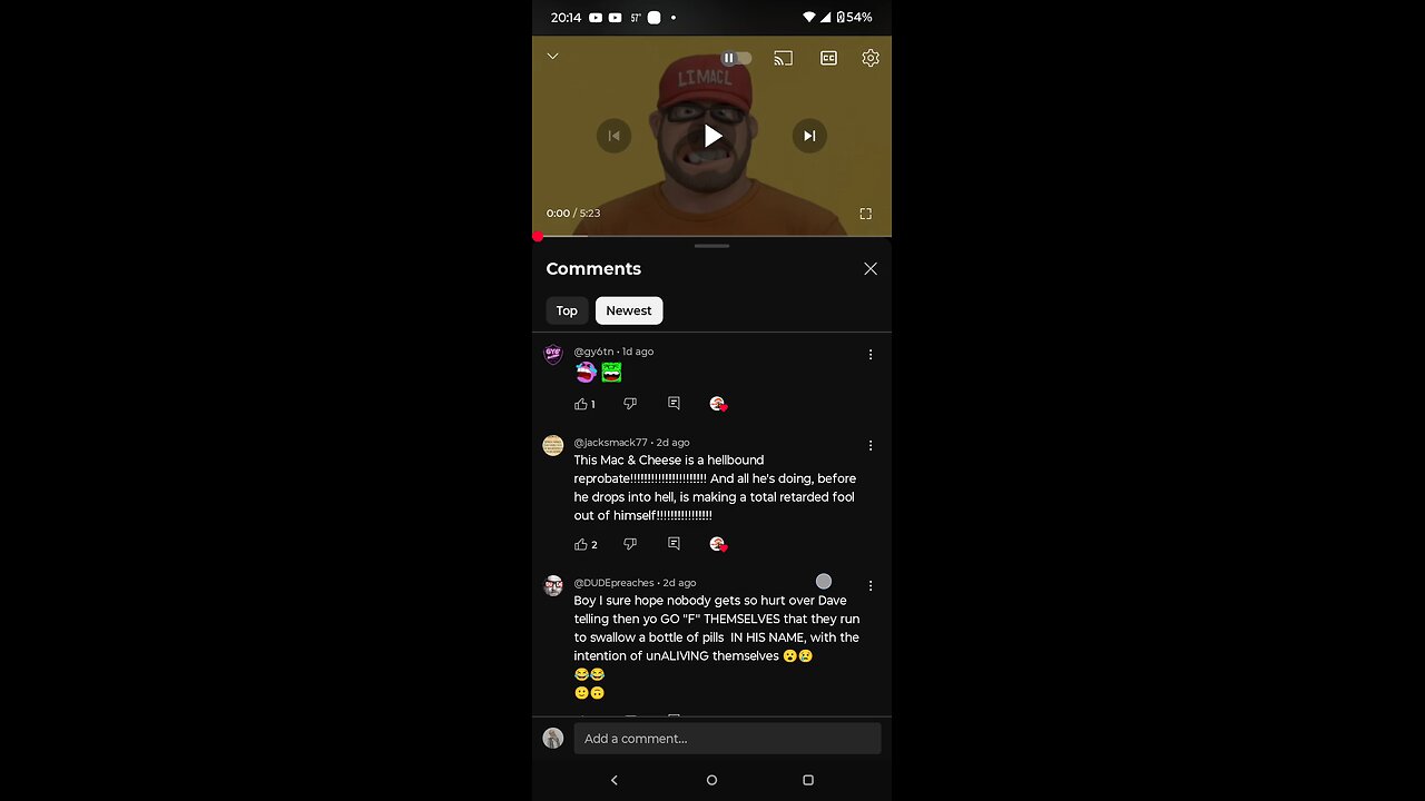 6 March 25 The Dude Saved Us Unapologetic About Fro's Unaliving Attempt