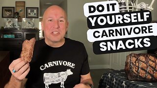 Make Your Own Carnivore Chips SUPER EASY! (Crisps, Snacks, Jerky, etc.)