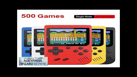 Retro Portable Mini Handheld Video Game Console 8-Bit 3.0 Inch Color LCD Review