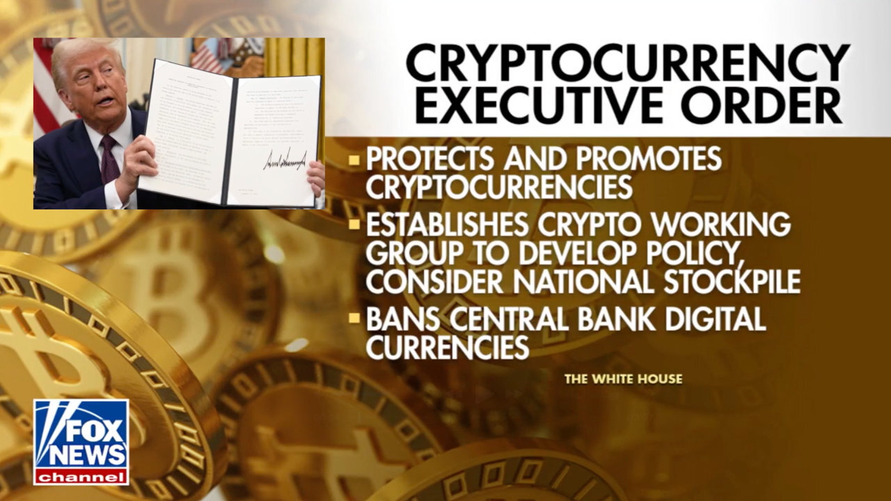 Trump Signs Executive Order Promoting Cryptocurrency (Fox News)