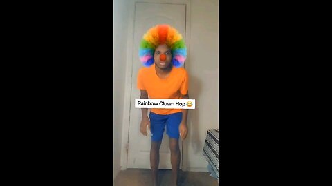 Rainbow Clown Hop 😂