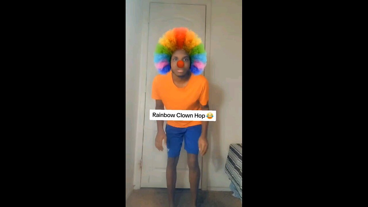 Rainbow Clown Hop 😂