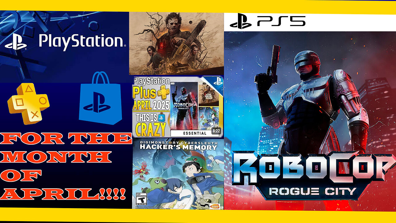 PS Plus April 2025 Games – HUGE Surprises & Shocking Picks!