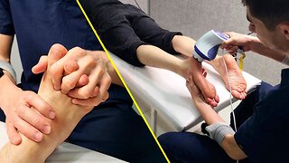 Super Relaxing ASMR Foot Massage on ASMR Table