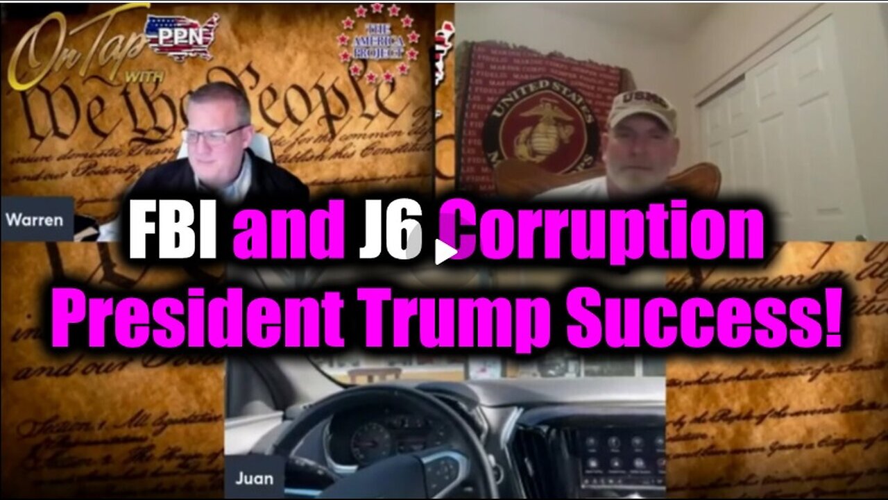 Juan O Savin - FBI and J6 Corruption, President Trump Success!