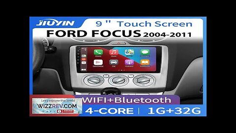 JIUYIN Android 12 Car Radio for Ford Focus 2 3 Mk2 Mk3 Review