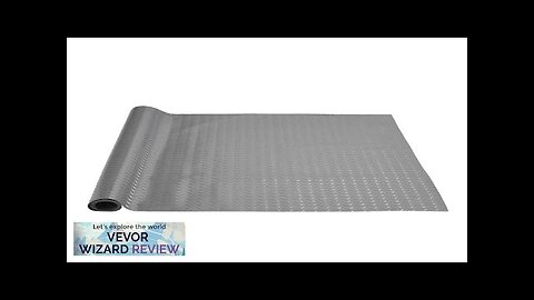 VEVOR Garage Floor Mat 4.9x9.2 ft Vinyl Garage Flooring Roll Anti-Slide Diamond Review