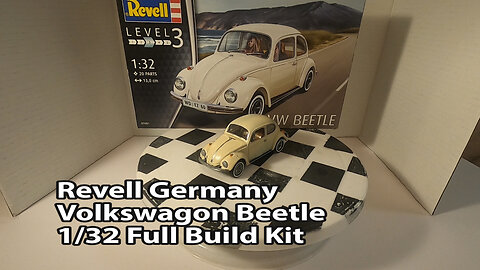 Revell Germany Volkswagon Beetle 1/32 Full Build