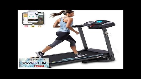 Treadmills for Home with 18" Wide Running Belt300lbs CapacityBluetooth App Enable Review