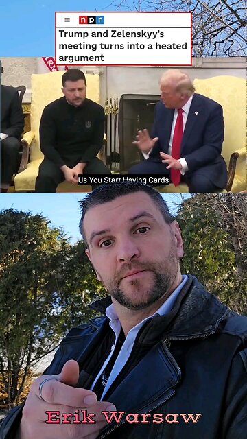 Breaking News: Trump and Zelensky Meeting at White House