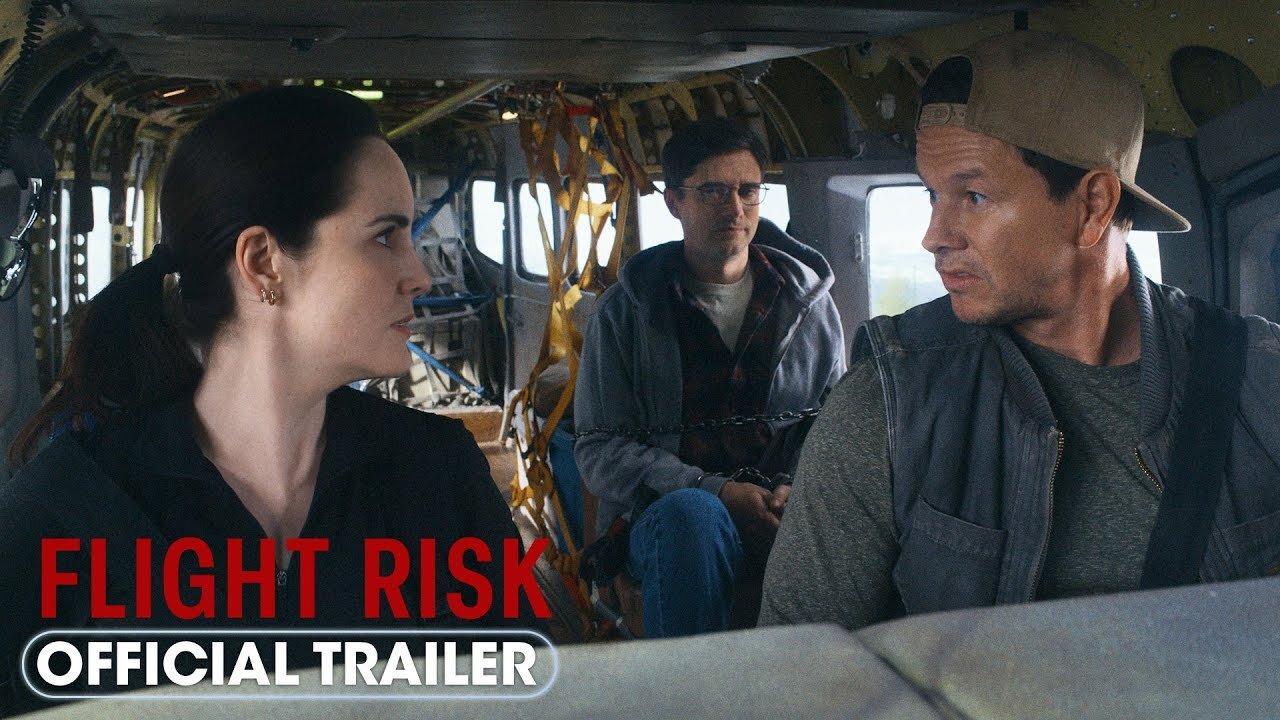 Flight Risk (2025) Official Trailer - Mark Wahlberg, Michelle Dockery, Topher Grace