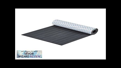 VEVOR Boat Flooring EVA Foam Boat Decking 94.5" x 23.6" Non-Slip Self-Adhesive Review